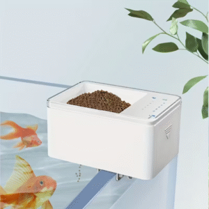 Automatic Feeder Mini 70ml Fish Food Dispenser White Red