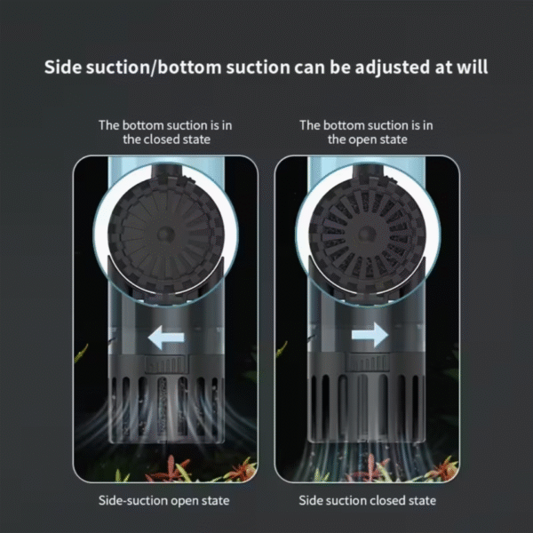 3 in 1 Aquarium Filter Pump USB Powered