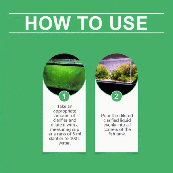 100ml Aquarium Algae Remover and Clarifier