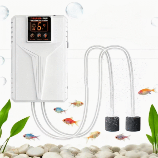 3000mAh High Capacity Aquarium Air Pump
