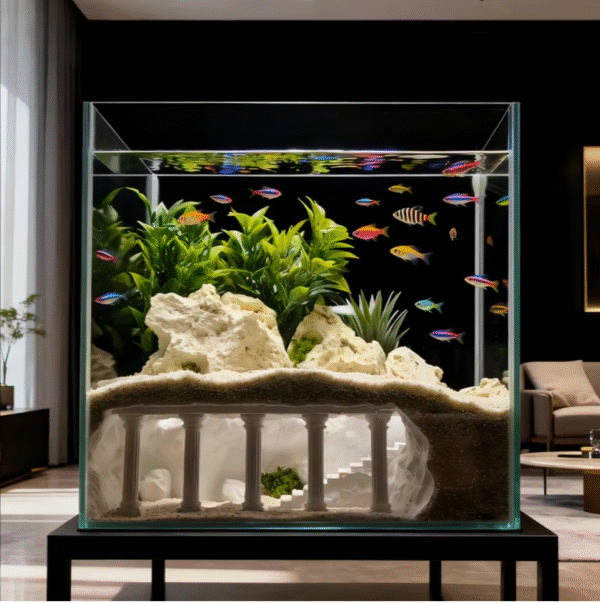 Magic Fish Tank Palace 3D Aquarium Castle