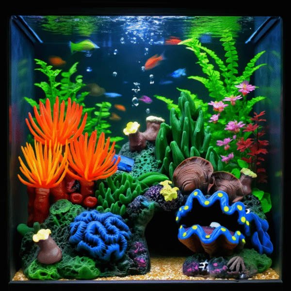 Artificial Coral Reef Aquarium Decoration
