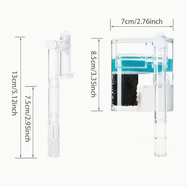 USB Quiet Aquarium Waterfall Filter
